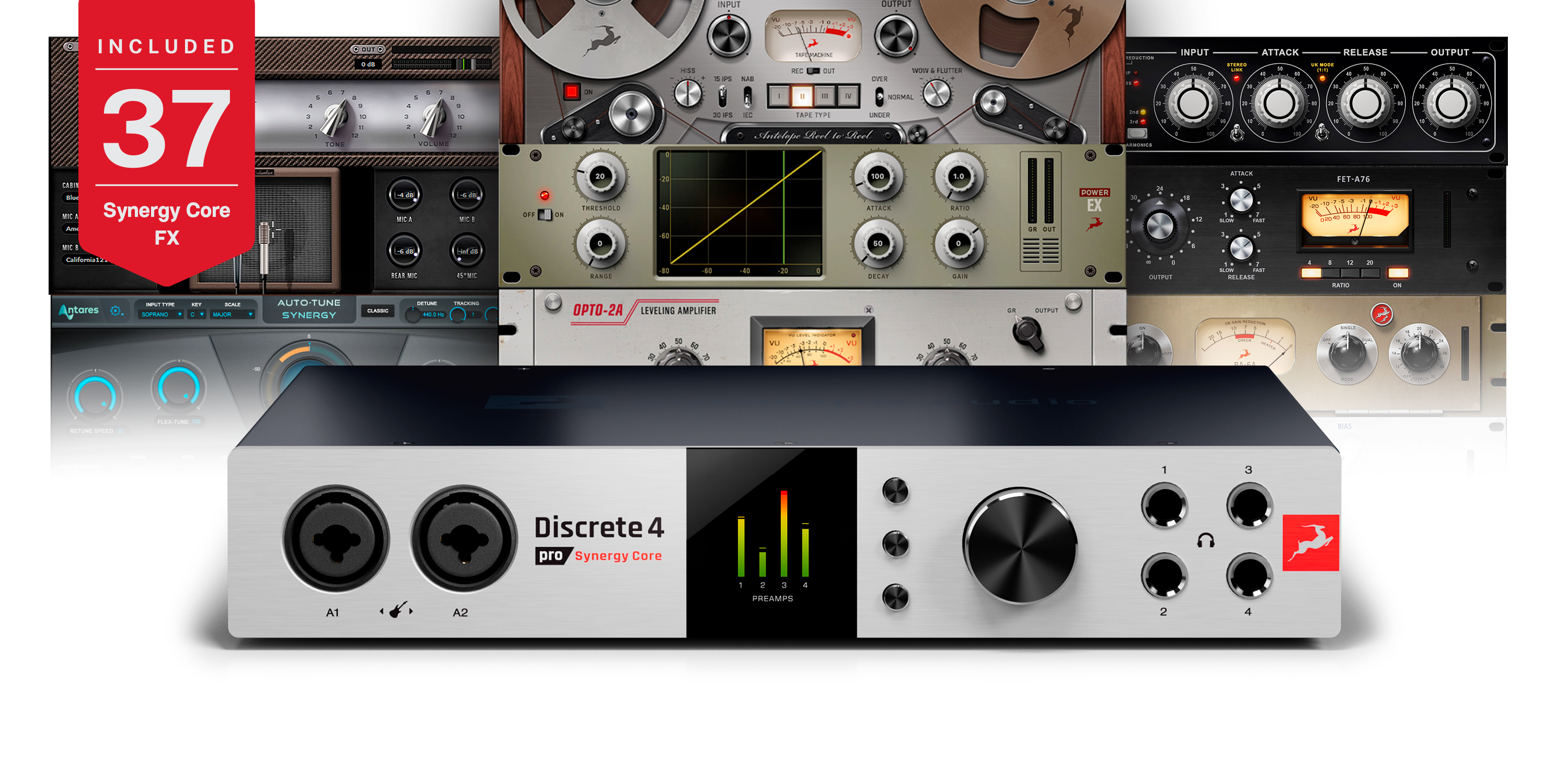 Antelope Audio Discrete 4 Pro Synergy Core | PRO MUSIC, s.r.o.